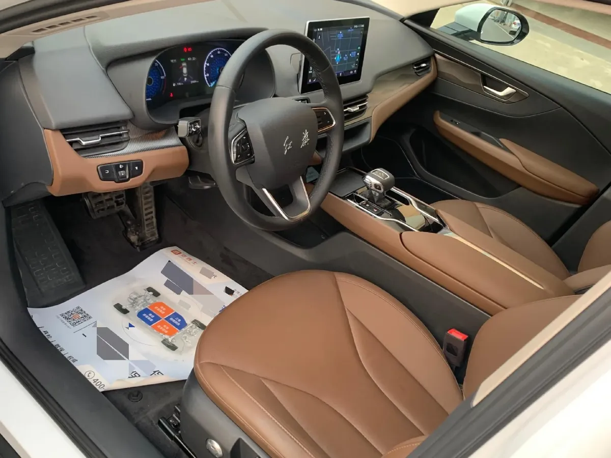 2022 HongQi E-QM5 BEV 54KWH,autocango,china used car exporter,china ev exporter,chinese used car exporter,chinese used ev exporter