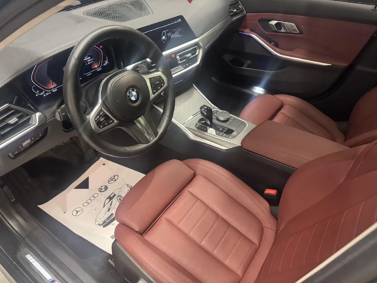 2021 BMW 3 Series 2.0T 184HP L4 8AT,autocango,china used car exporter,china ev exporter,chinese used car exporter,chinese used ev exporter