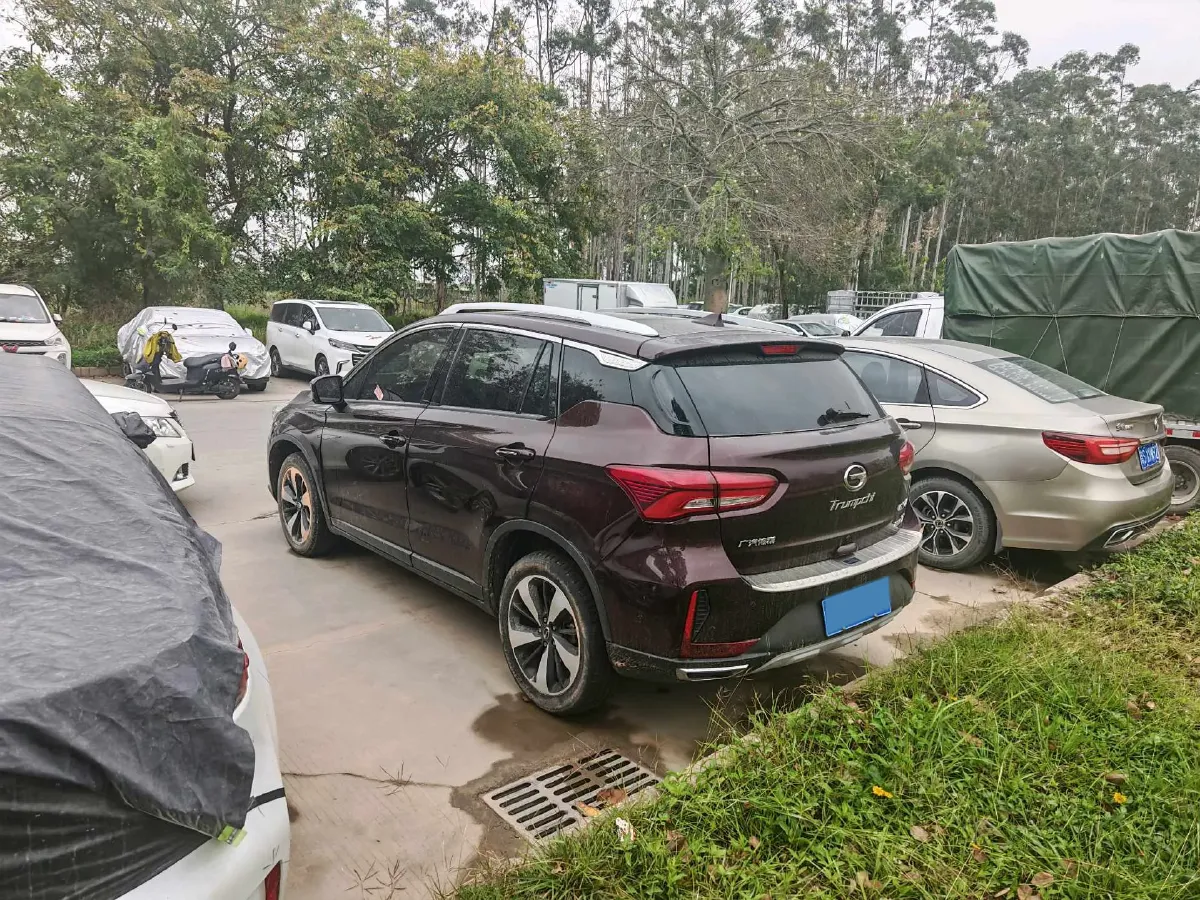 2018 GAC Trumpchi GS4 1.5T 152HP L4 6AT,autocango,china used car exporter,china ev exporter,chinese used car exporter,chinese used ev exporter