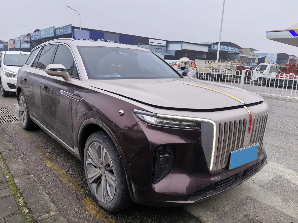 2021 HongQi E-HS9 BEV 99KWH,autocango,china used car exporter,china ev exporter,chinese used car exporter,chinese used ev exporter