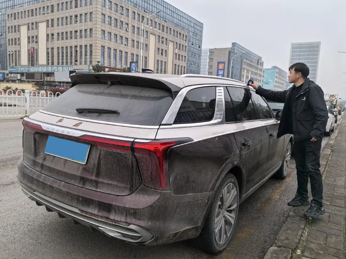 2021 HongQi E-HS9 BEV 99KWH,autocango,china used car exporter,china ev exporter,chinese used car exporter,chinese used ev exporter