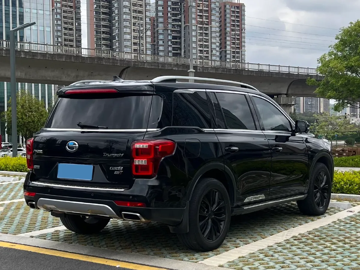 2017 GAC Trumpchi GS8 2.0T 201HP L4 6AT,autocango,china used car exporter,china ev exporter,chinese used car exporter,chinese used ev exporter