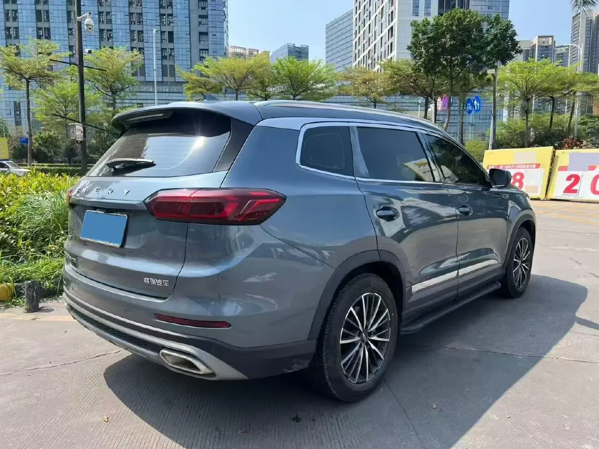 2021 Chery Tiggo 8 Plus 1.6T 197HP L4 7DCT,autocango,china used car exporter,china ev exporter,chinese used car exporter,chinese used ev exporter