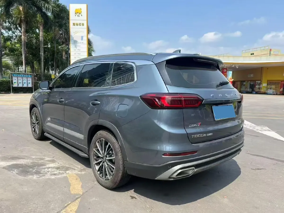 2021 Chery Tiggo 8 Plus 1.6T 197HP L4 7DCT,autocango,china used car exporter,china ev exporter,chinese used car exporter,chinese used ev exporter