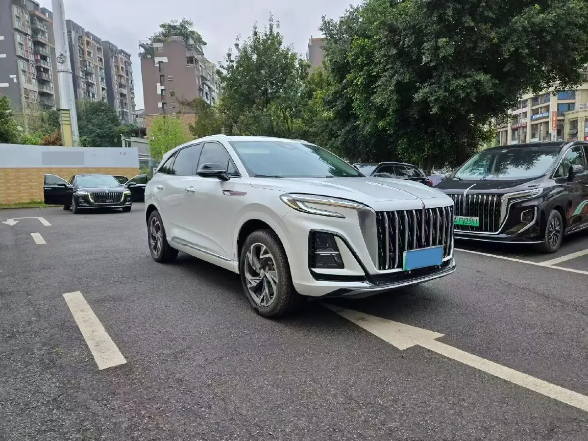 2025 HongQi HS3 1.5T 150HP L4 1DHT PHEV,autocango,china used car exporter,china ev exporter,chinese used car exporter,chinese used ev exporter