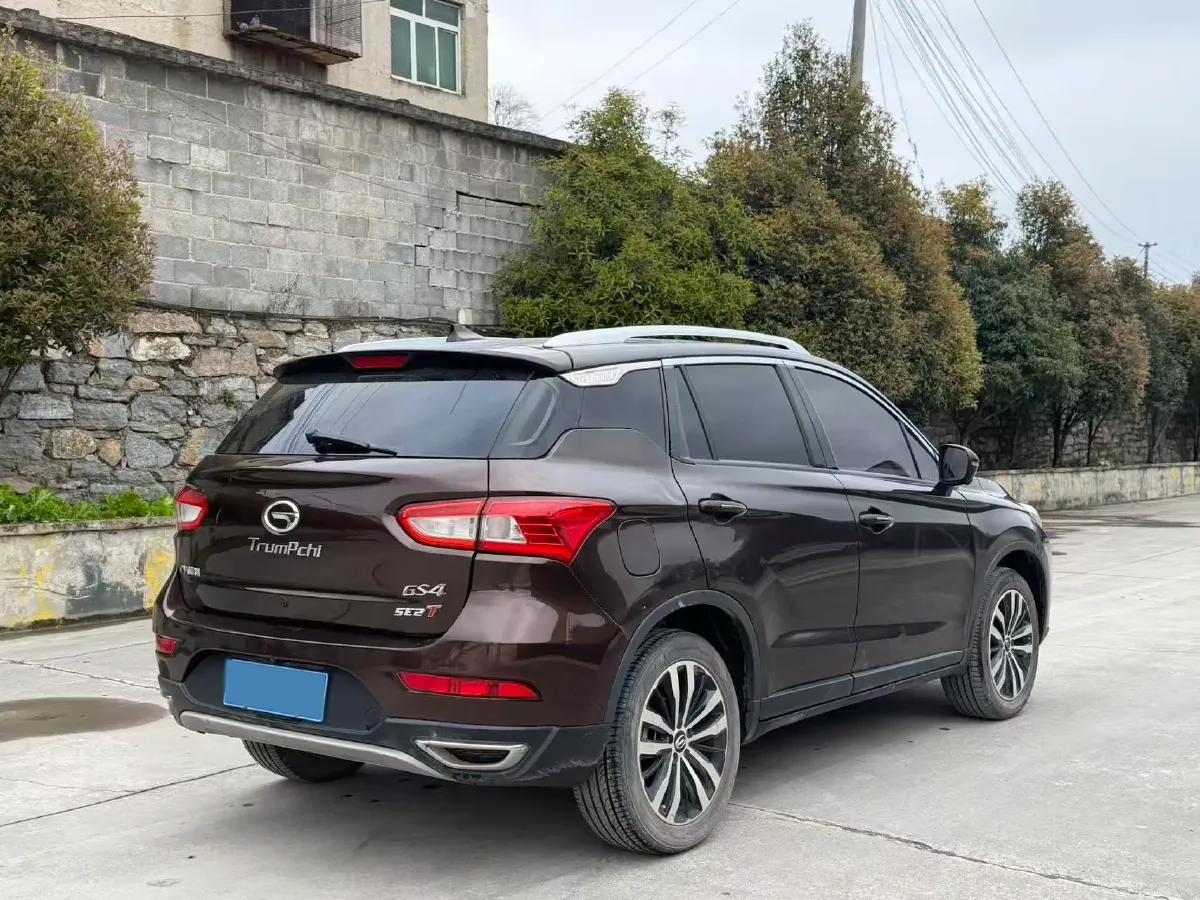 2017 GAC Trumpchi GS4 1.5T 152HP L4 6AT,autocango,china used car exporter,china ev exporter,chinese used car exporter,chinese used ev exporter