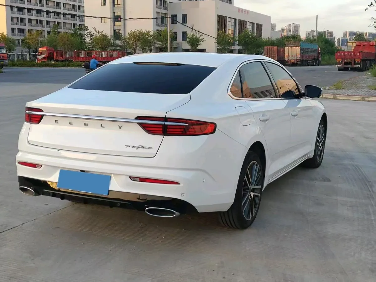2021 Geely Preface 2.0T 190HP L4 7DCT,autocango,china used car exporter,china ev exporter,chinese used car exporter,chinese used ev exporter