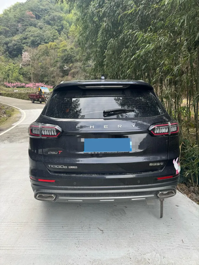 2022 Chery Tiggo 8 Plus 1.6T 197HP L4 7DCT,autocango,china used car exporter,china ev exporter,chinese used car exporter,chinese used ev exporter