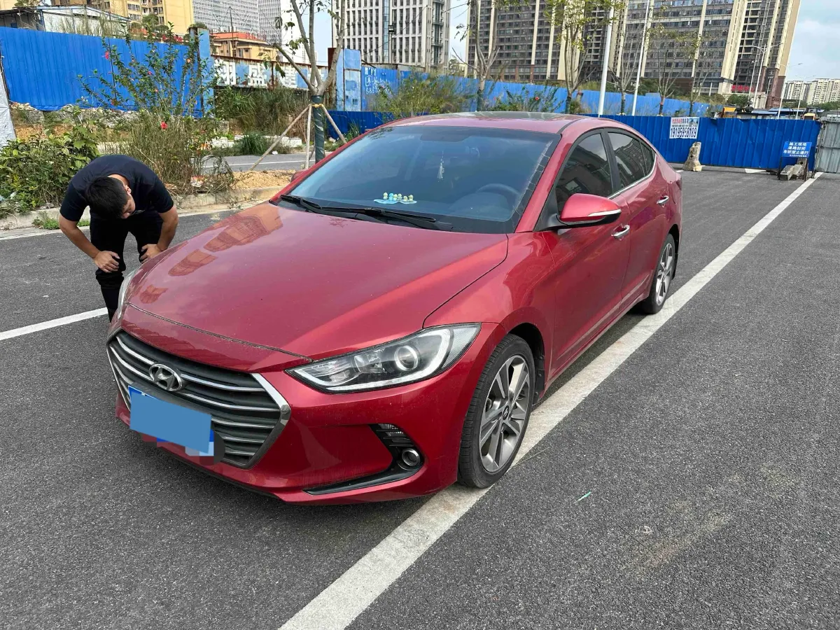 2016 Hyundai Elantra 1.6L 130HP L4 6AT,autocango,china used car exporter,china ev exporter,chinese used car exporter,chinese used ev exporter