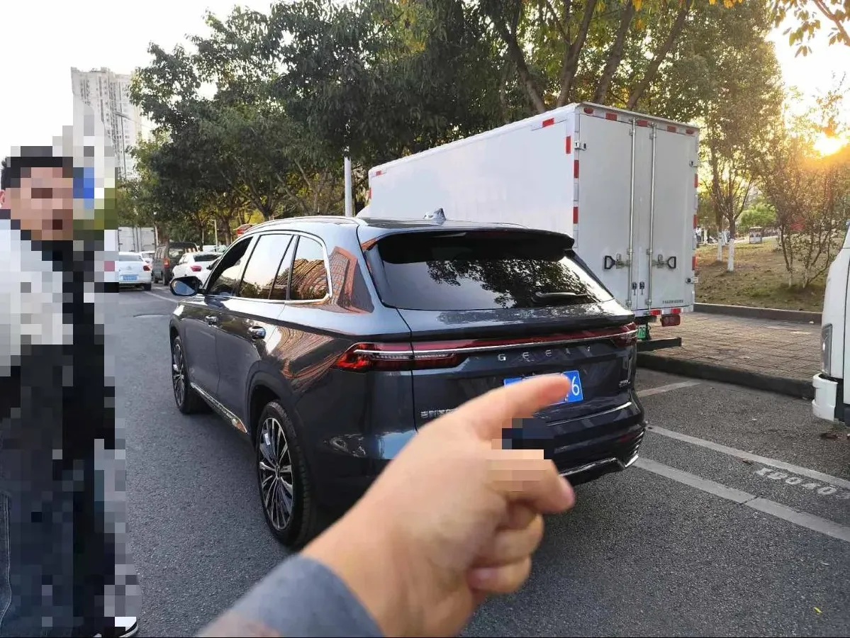 2025 Geely Monjaro 2.0T 238HP L4 8AT,autocango,china used car exporter,china ev exporter,chinese used car exporter,chinese used ev exporter