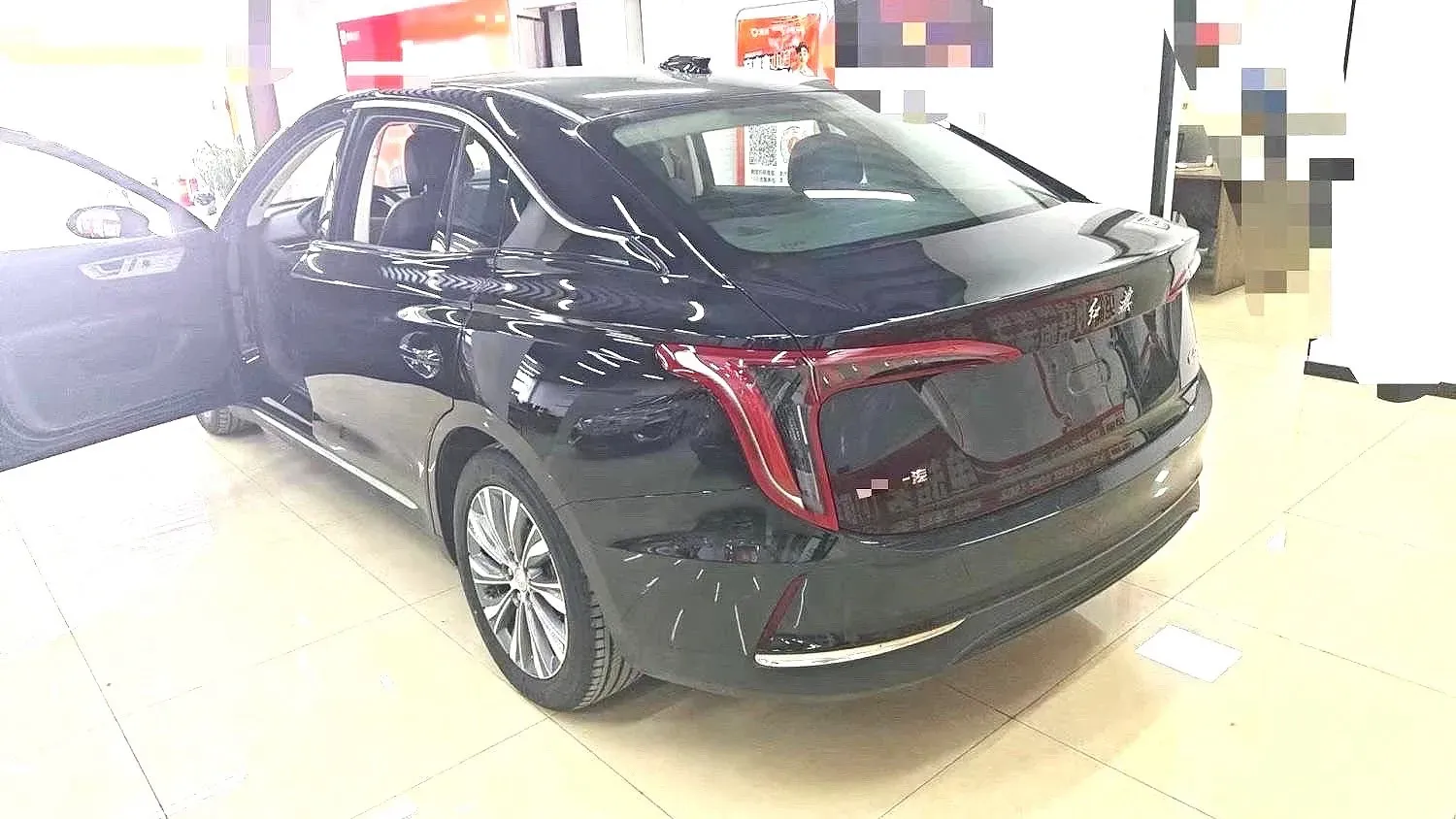 2023 HongQi E-QM5 BEV 54KWH,autocango,china used car exporter,china ev exporter,chinese used car exporter,chinese used ev exporter