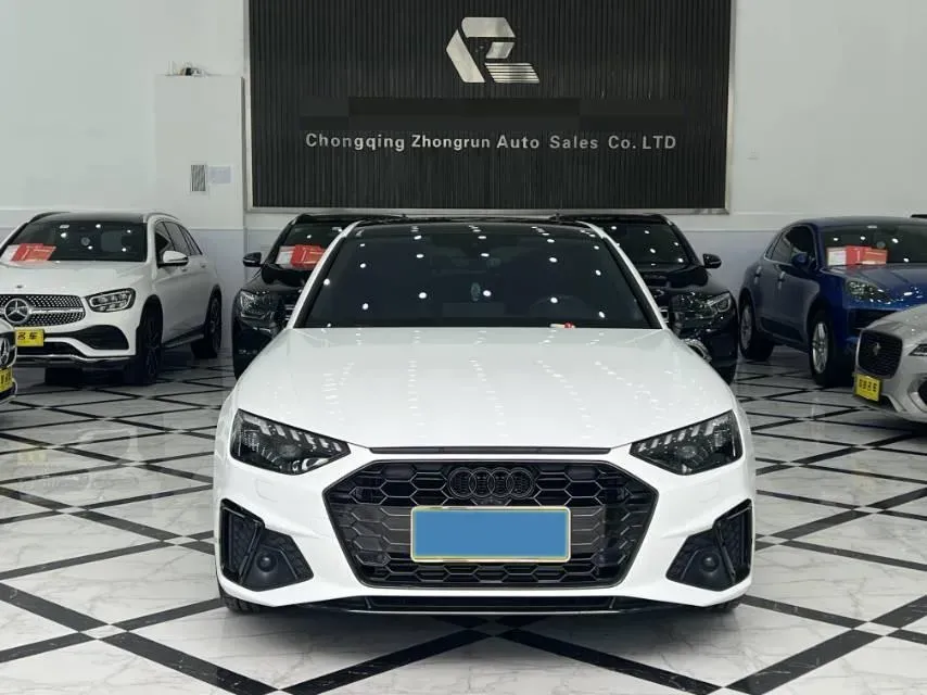 2024 Audi A4L 2.0T 190HP L4 7DCT,autocango,china used car exporter,china ev exporter,chinese used car exporter,chinese used ev exporter