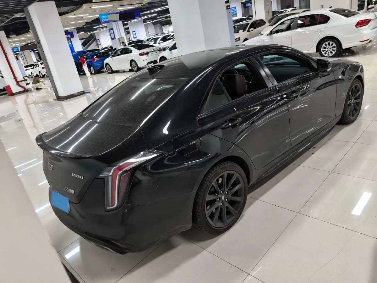 2021 Cadillac CT4 2.0T 237HP L4 8AT,autocango,china used car exporter,china ev exporter,chinese used car exporter,chinese used ev exporter