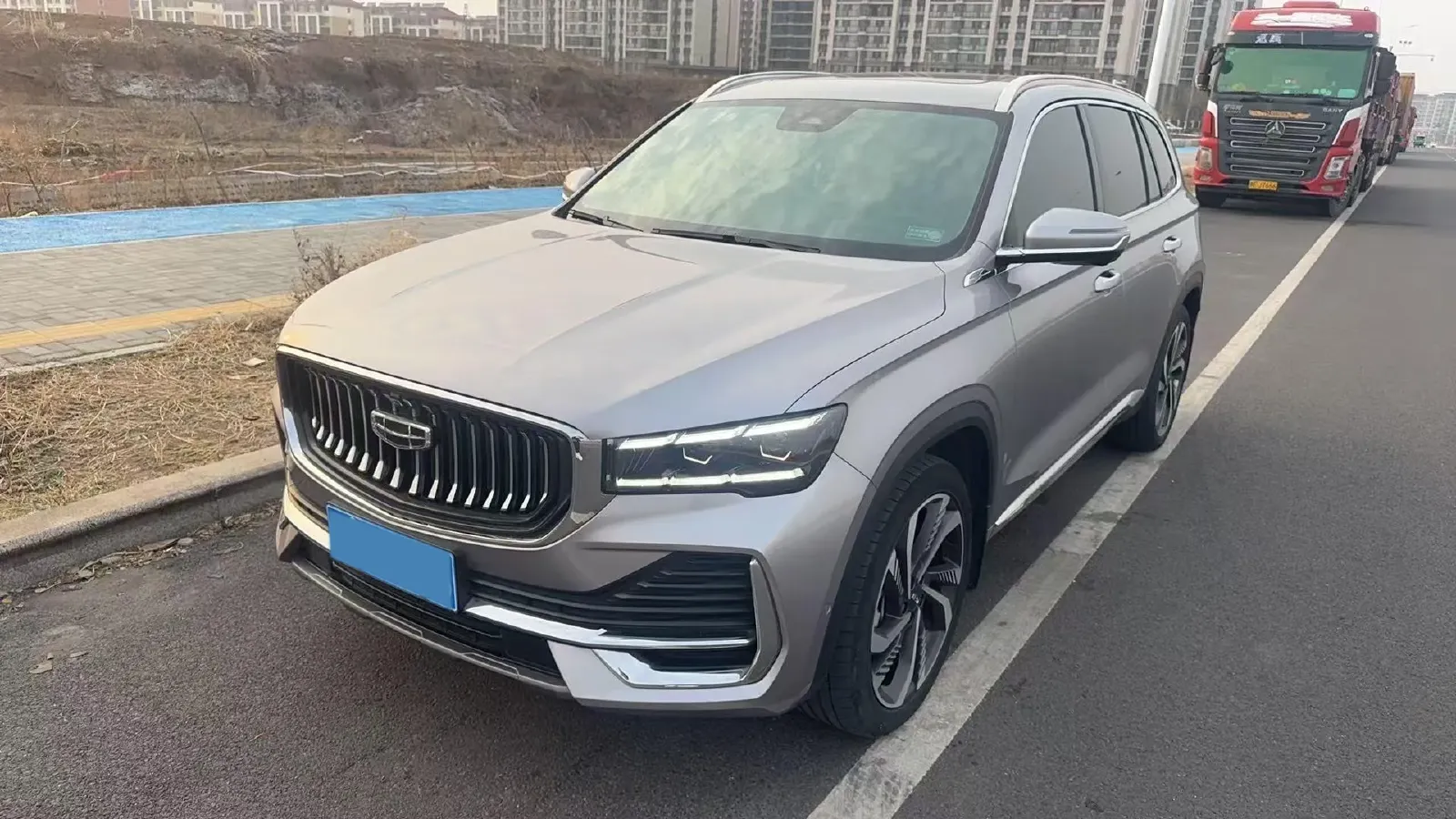 2021 Geely Monjaro 2.0T 218HP L4 7DCT,autocango,china used car exporter,china ev exporter,chinese used car exporter,chinese used ev exporter