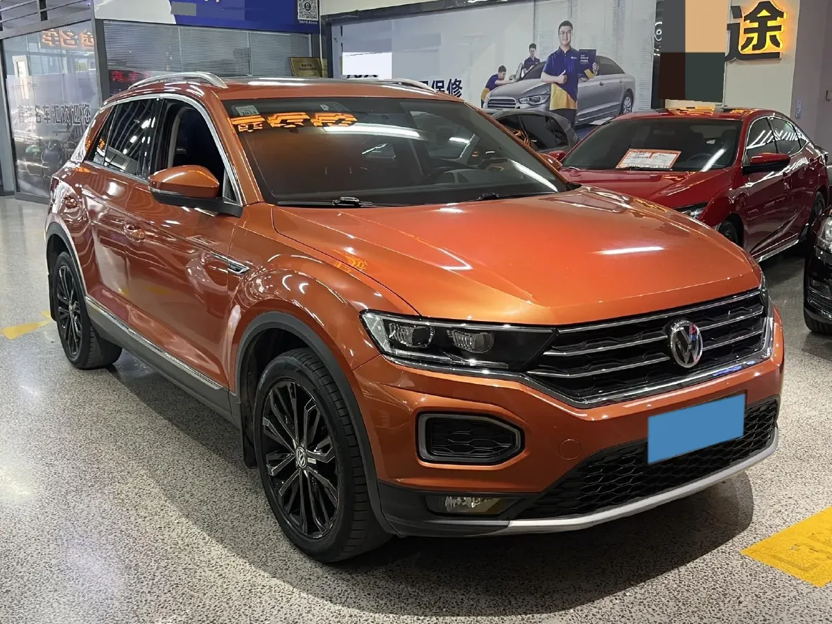2019 Volkswagen T-Roc 1.4T 150HP L4 7DCT,autocango,china used car exporter,china ev exporter,chinese used car exporter,chinese used ev exporter