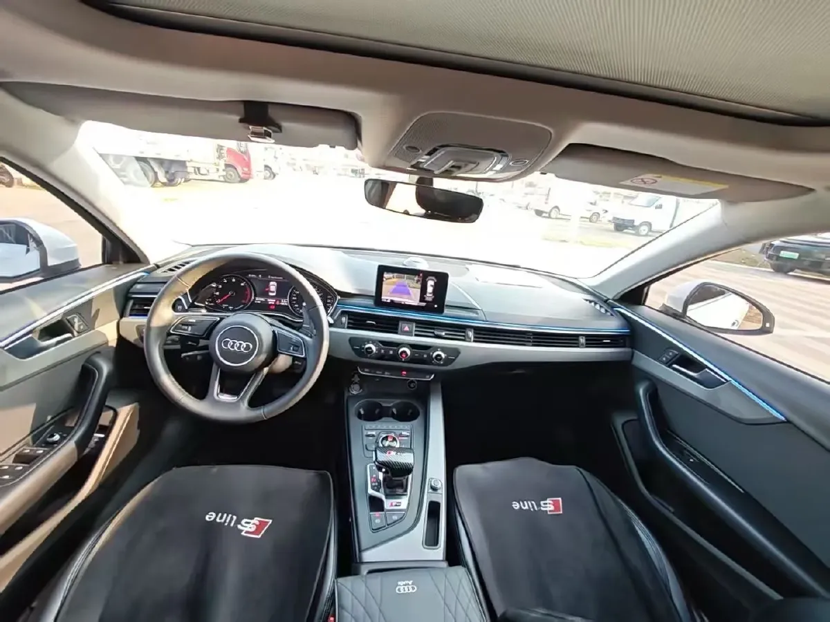 2019 Audi A4L 2.0T 190HP L4 7DCT,autocango,china used car exporter,china ev exporter,chinese used car exporter,chinese used ev exporter