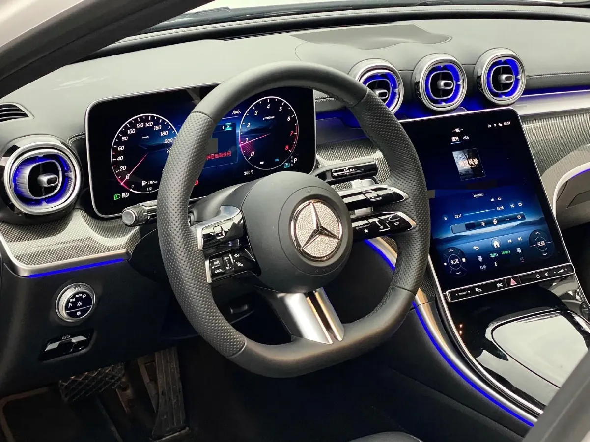 2025 Mercedes-Benz C Class 1.5T 204HP L4 9AT,autocango,china used car exporter,china ev exporter,chinese used car exporter,chinese used ev exporter