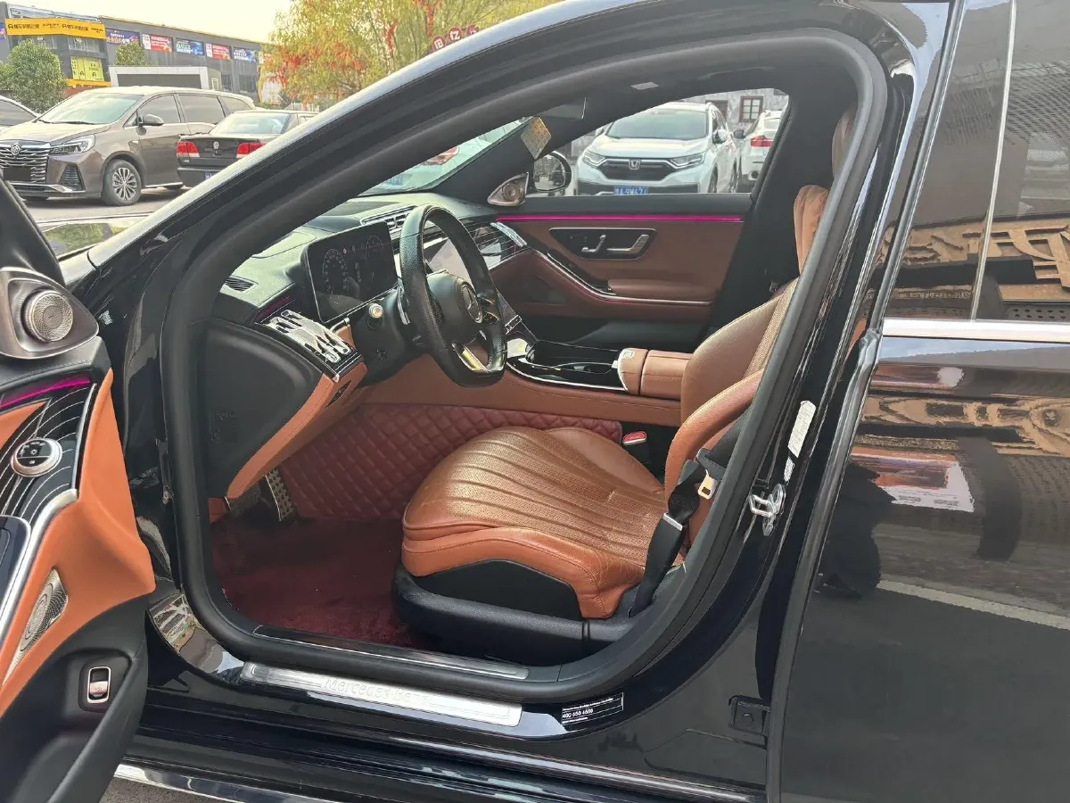 2022 Mercedes-Benz S Class 2.5T 367HP L6 9AT,autocango,china used car exporter,china ev exporter,chinese used car exporter,chinese used ev exporter