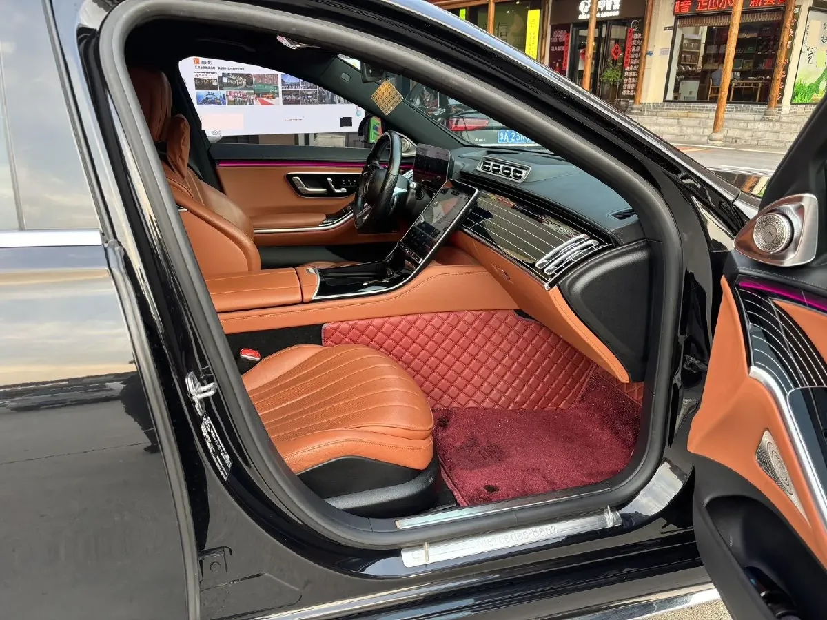 2022 Mercedes-Benz S Class 2.5T 367HP L6 9AT,autocango,china used car exporter,china ev exporter,chinese used car exporter,chinese used ev exporter