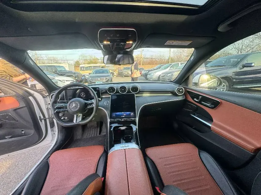 2022 Mercedes-Benz C Class 1.5T 170HP L4 9AT,autocango,china used car exporter,china ev exporter,chinese used car exporter,chinese used ev exporter