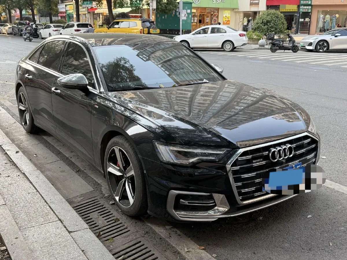 2023 Audi A6L 2.0T 245HP L4 7DCT,autocango,china used car exporter,china ev exporter,chinese used car exporter,chinese used ev exporter