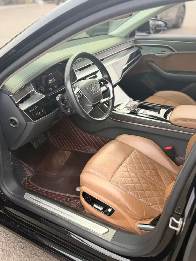 2021 Audi A8 3.0T 286HP V6 8AT,autocango,china used car exporter,china ev exporter,chinese used car exporter,chinese used ev exporter