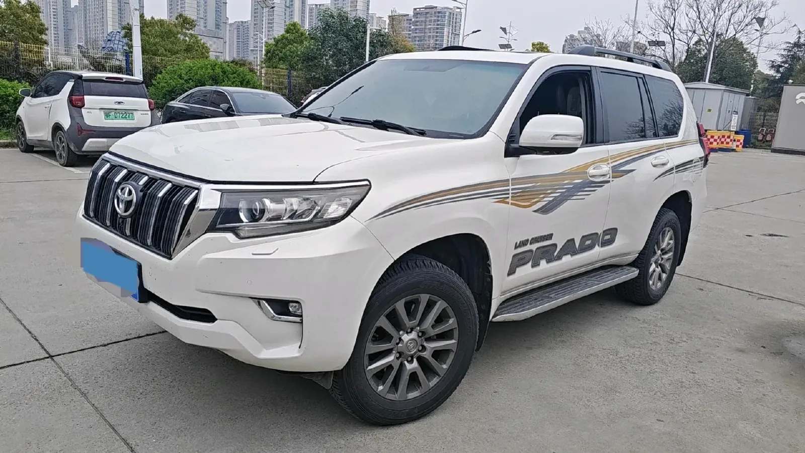 2018 Toyota Land Cruiser Prado 3.5L 280HP V6 6AT,autocango,china used car exporter,china ev exporter,chinese used car exporter,chinese used ev exporter