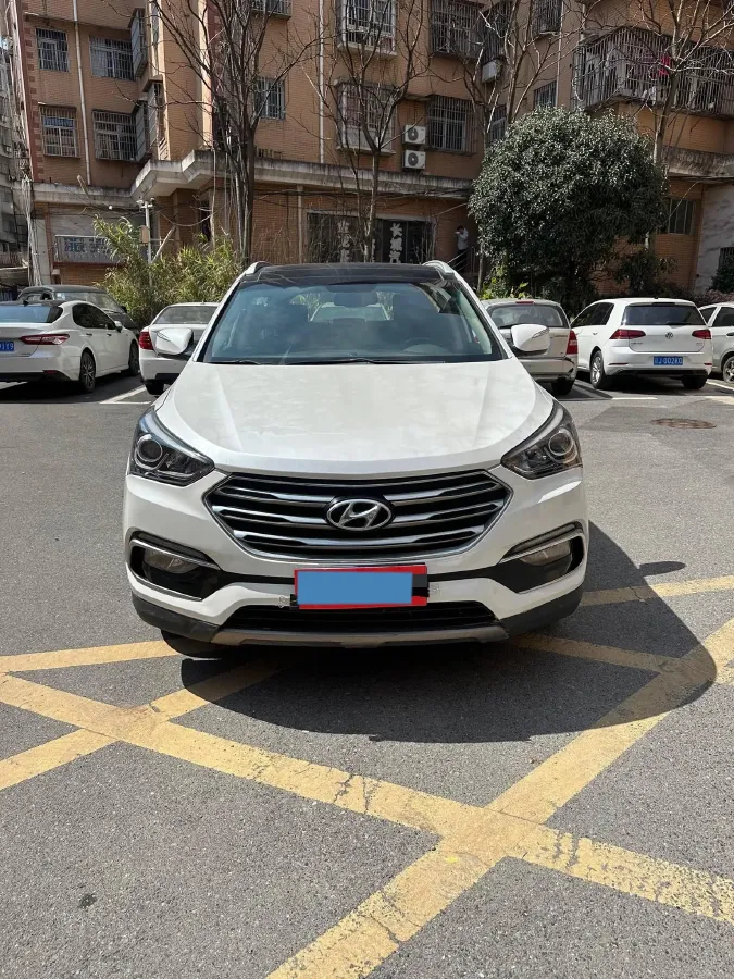 2017 Hyundai Santafe 2.0T 245HP L4 6AT,autocango,china used car exporter,china ev exporter,chinese used car exporter,chinese used ev exporter