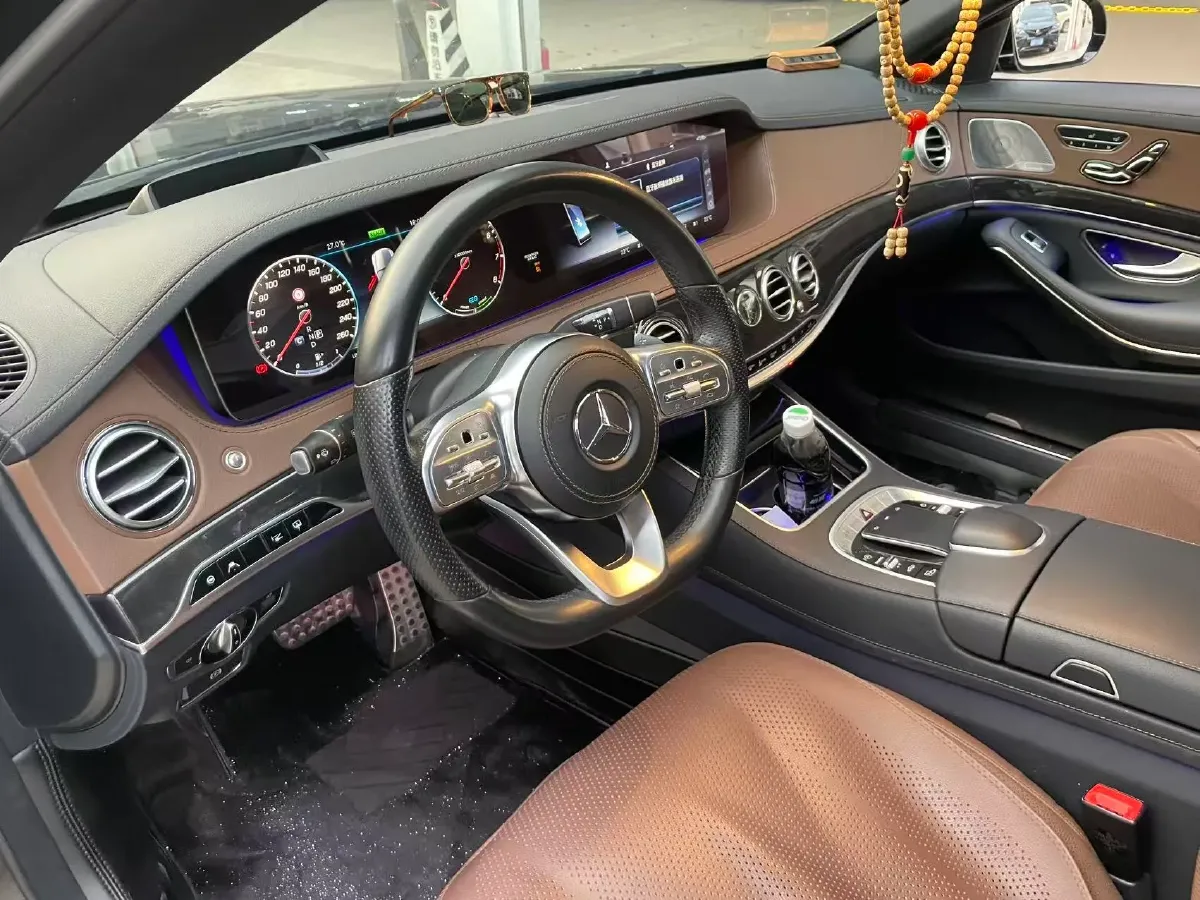 2020 Mercedes-Benz S Class 3.0T 367HP L6 9AT,autocango,china used car exporter,china ev exporter,chinese used car exporter,chinese used ev exporter