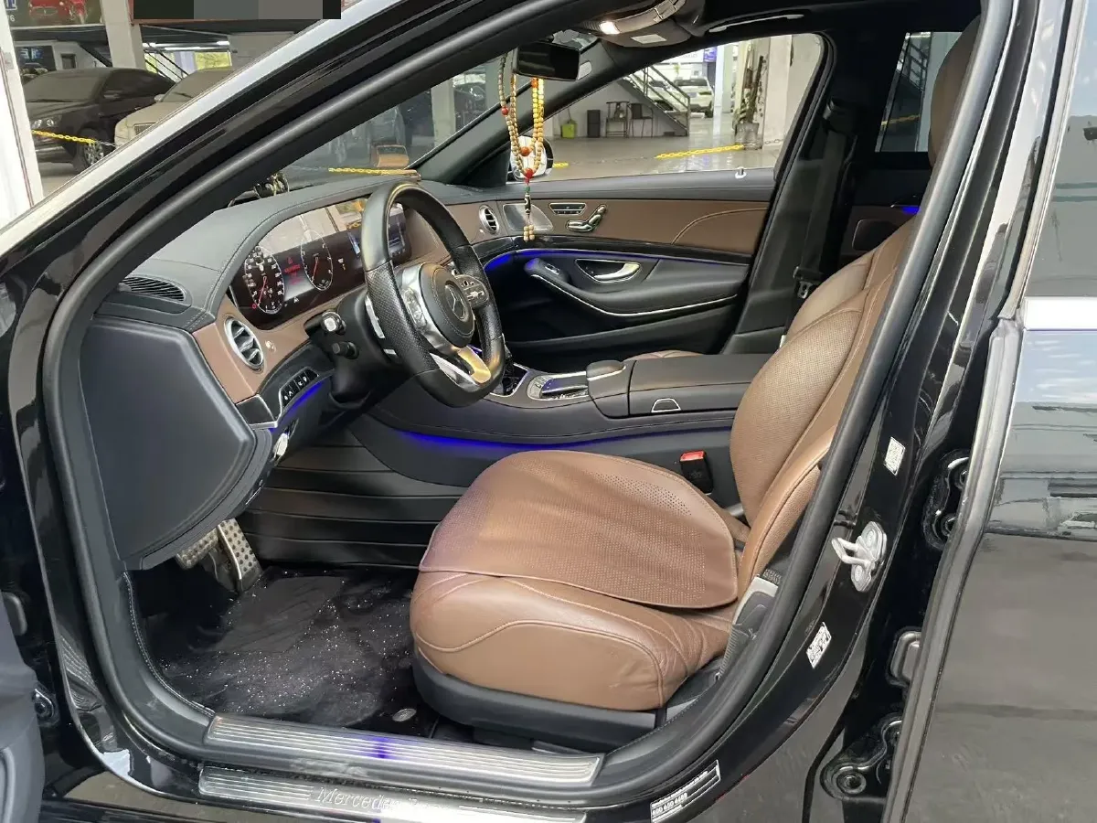 2020 Mercedes-Benz S Class 3.0T 367HP L6 9AT,autocango,china used car exporter,china ev exporter,chinese used car exporter,chinese used ev exporter