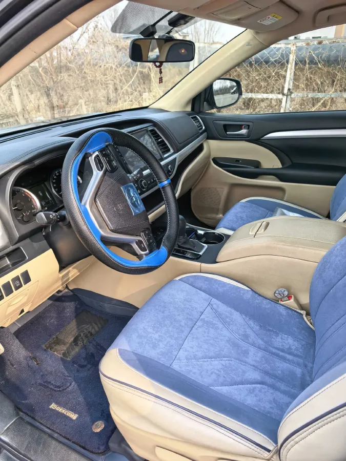 2021 Toyota Highlander 2.0T 220HP L4 6AT,autocango,china used car exporter,china ev exporter,chinese used car exporter,chinese used ev exporter