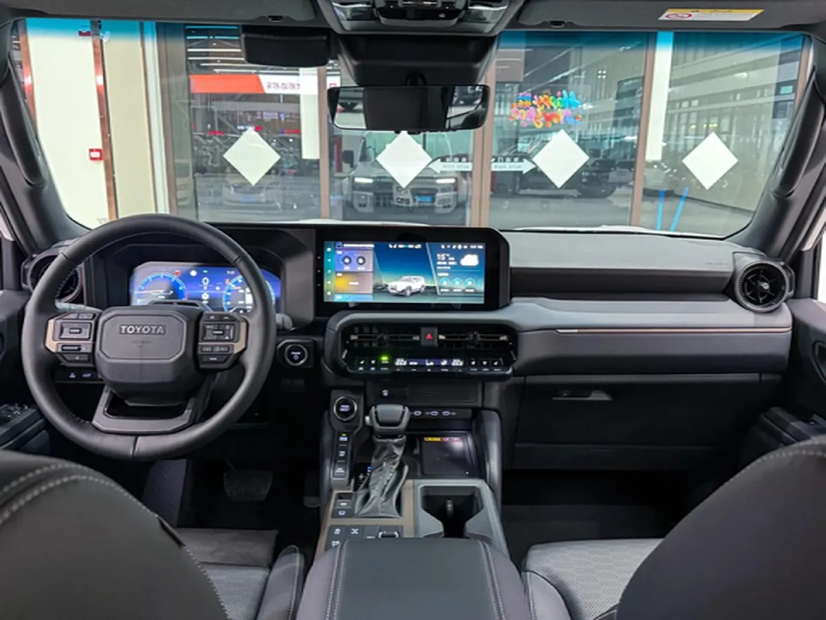 2025 Toyota Land Cruiser Prado 2.4T 282HP L4 8AT Hybrid 5.1KWH,autocango,china used car exporter,china ev exporter,chinese used car exporter,chinese used ev exporter