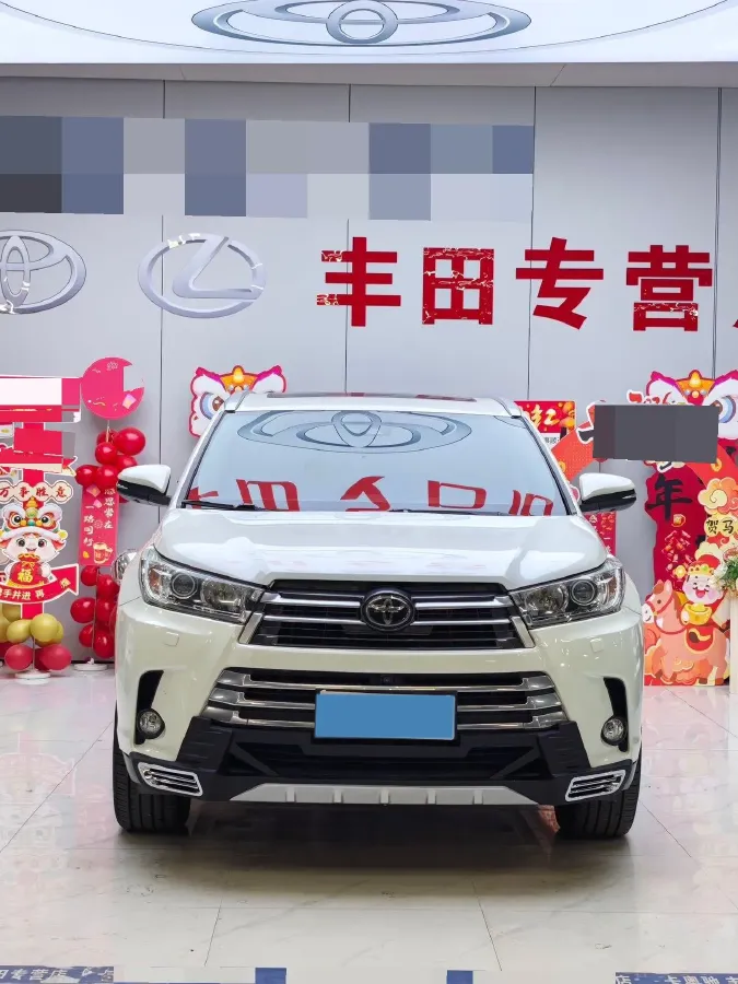 2018 Toyota Highlander 2.0T 220HP L4 6AT,autocango,china used car exporter,china ev exporter,chinese used car exporter,chinese used ev exporter