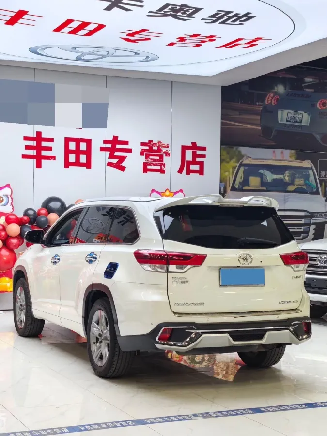 2018 Toyota Highlander 2.0T 220HP L4 6AT,autocango,china used car exporter,china ev exporter,chinese used car exporter,chinese used ev exporter