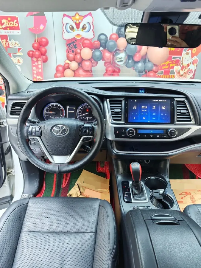 2018 Toyota Highlander 2.0T 220HP L4 6AT,autocango,china used car exporter,china ev exporter,chinese used car exporter,chinese used ev exporter