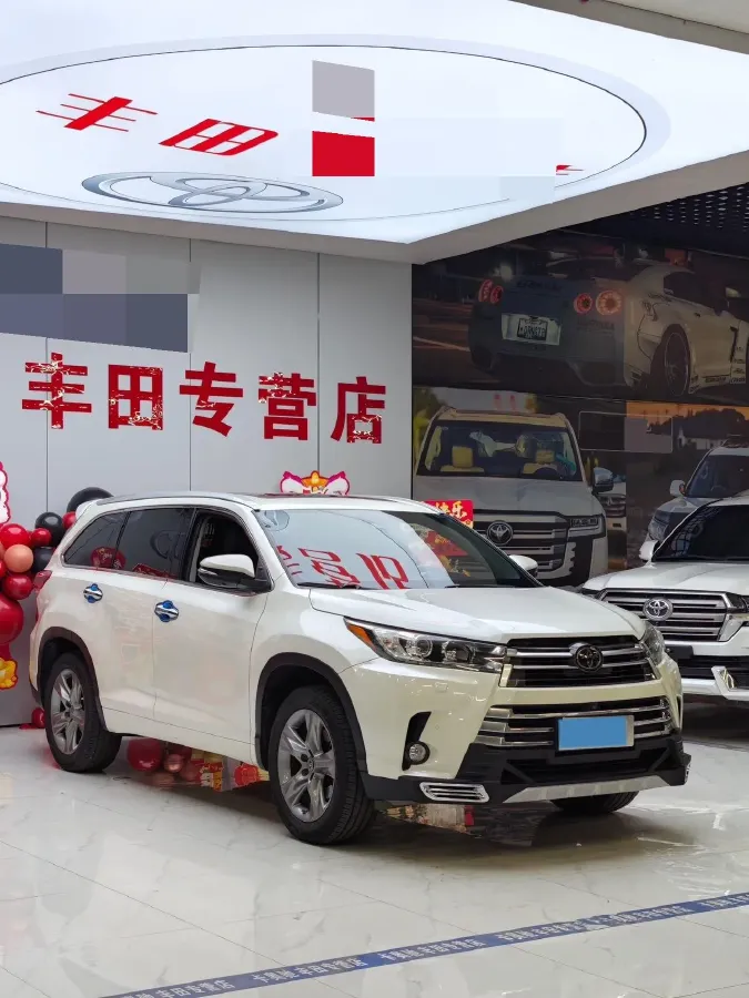 2018 Toyota Highlander 2.0T 220HP L4 6AT,autocango,china used car exporter,china ev exporter,chinese used car exporter,chinese used ev exporter