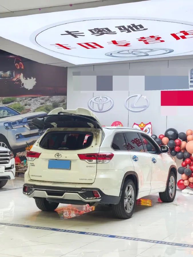 2018 Toyota Highlander 2.0T 220HP L4 6AT,autocango,china used car exporter,china ev exporter,chinese used car exporter,chinese used ev exporter