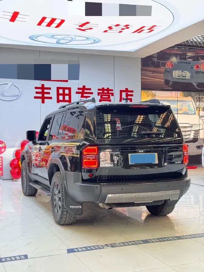 2024 Toyota Land Cruiser Prado 2.4T 282HP L4 8AT Hybrid,autocango,china used car exporter,china ev exporter,chinese used car exporter,chinese used ev exporter