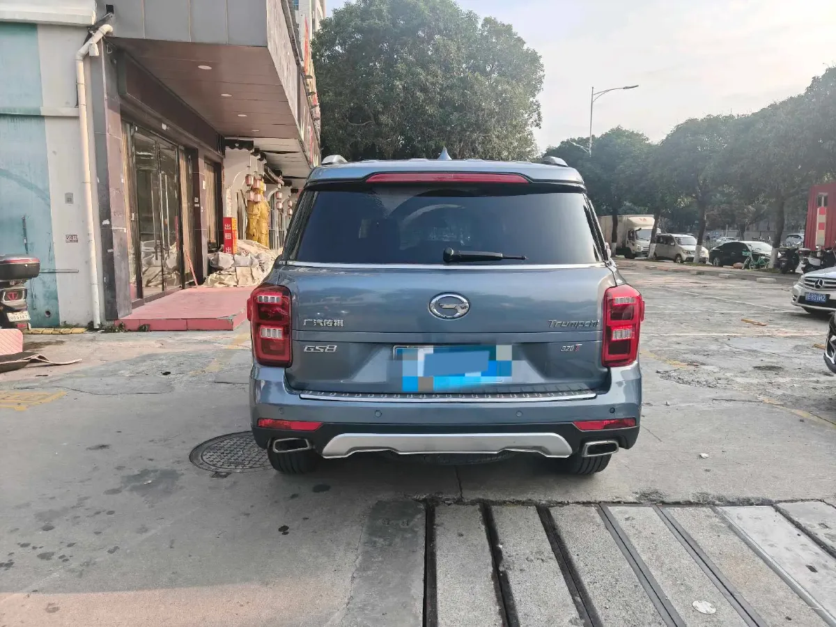 2017 GAC Trumpchi GS8 2.0T 201HP L4 6AT,autocango,china used car exporter,china ev exporter,chinese used car exporter,chinese used ev exporter