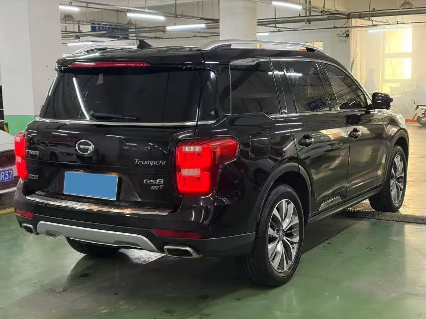 2017 GAC Trumpchi GS8 2.0T 201HP L4 6AT,autocango,china used car exporter,china ev exporter,chinese used car exporter,chinese used ev exporter