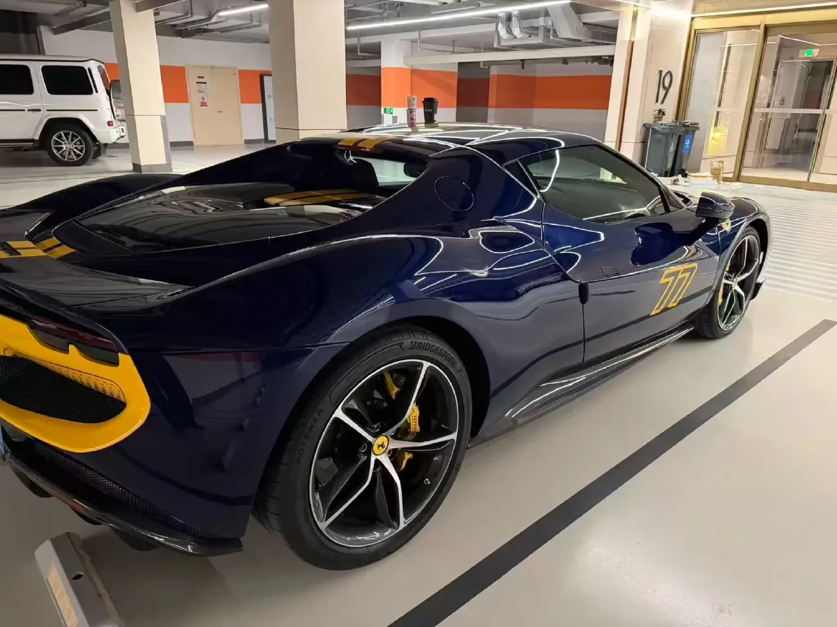 2021 Ferrari 296 3.0T 663HP V6 8DCT PHEV 7.45KWH,autocango,china used car exporter,china ev exporter,chinese used car exporter,chinese used ev exporter