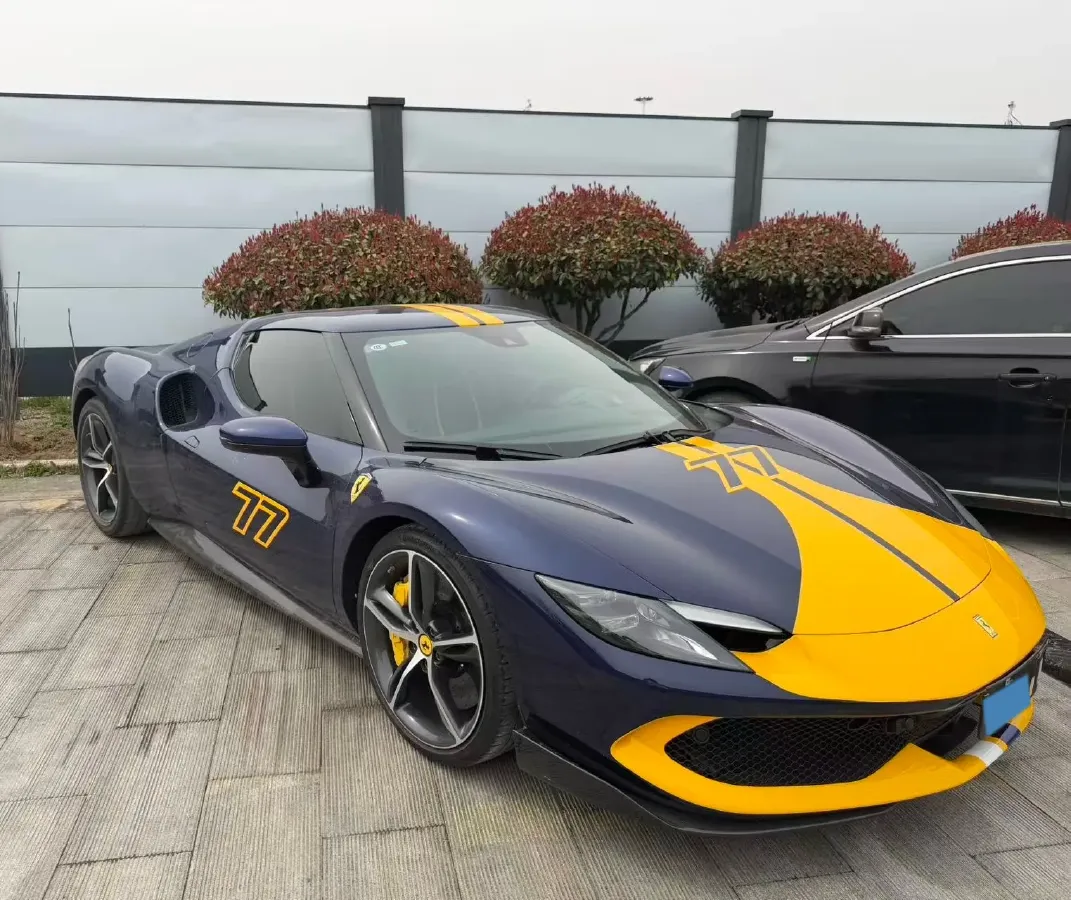 2021 Ferrari 296 3.0T 663HP V6 8DCT PHEV 7.45KWH,autocango,china used car exporter,china ev exporter,chinese used car exporter,chinese used ev exporter