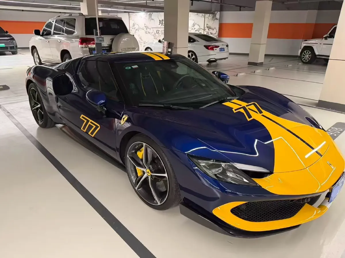 2021 Ferrari 296 3.0T 663HP V6 8DCT PHEV 7.45KWH,autocango,china used car exporter,china ev exporter,chinese used car exporter,chinese used ev exporter