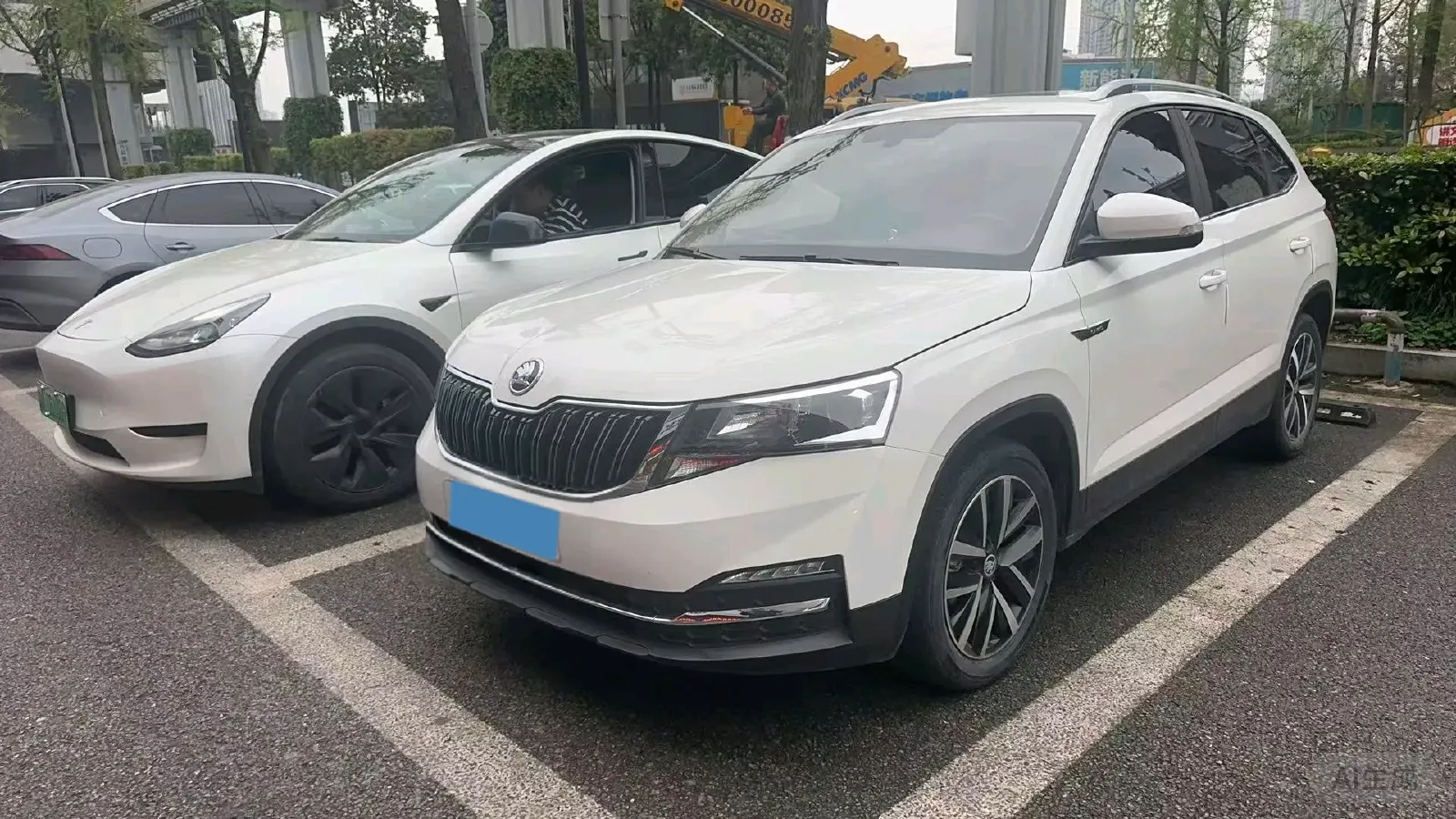 2021 Skoda Kamiq 1.5L 112HP L4 6AT,autocango,china used car exporter,china ev exporter,chinese used car exporter,chinese used ev exporter
