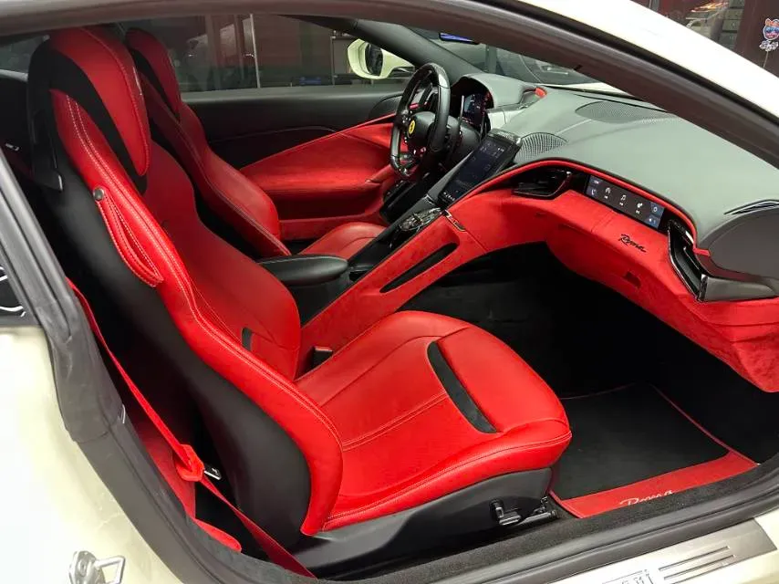 2020 Ferrari Roma 3.9T 620HP V8 8DCT,autocango,china used car exporter,china ev exporter,chinese used car exporter,chinese used ev exporter