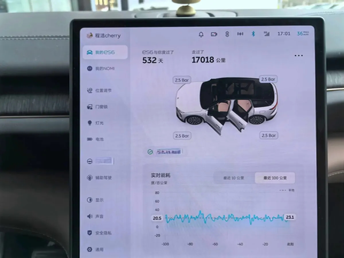 2024 NIO ES6 BEV 75KWH,autocango,china used car exporter,china ev exporter,chinese used car exporter,chinese used ev exporter