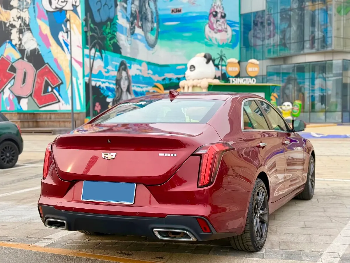 2021 Cadillac CT4 2.0T 237HP L4 8AT,autocango,china used car exporter,china ev exporter,chinese used car exporter,chinese used ev exporter