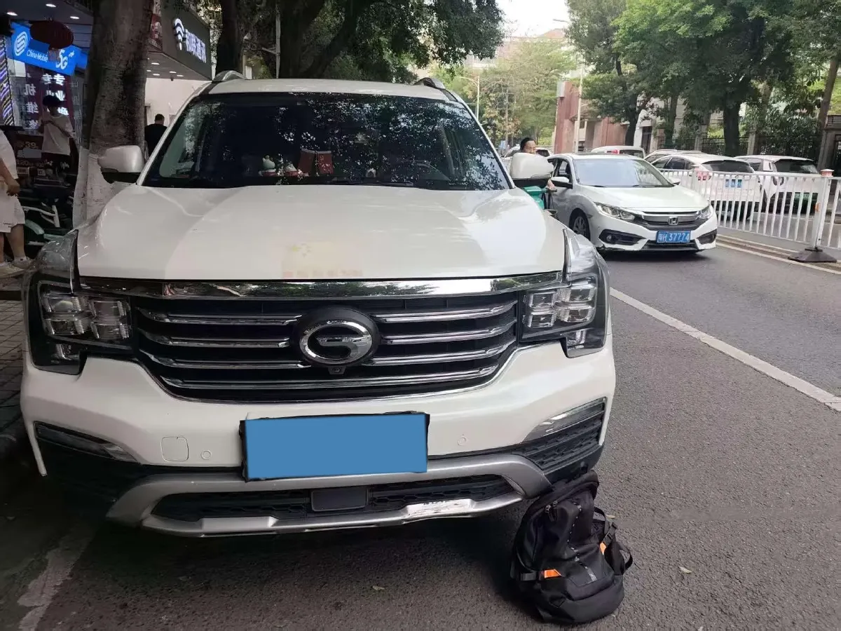 2017 GAC Trumpchi GS8 2.0T 201HP L4 6AT,autocango,china used car exporter,china ev exporter,chinese used car exporter,chinese used ev exporter