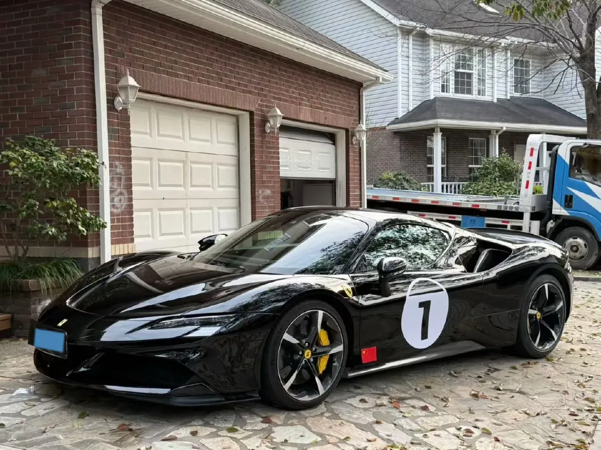 2021 Ferrari SF90 3.9T 781HP V8 8DCT PHEV 7.9KWH,autocango,china used car exporter,china ev exporter,chinese used car exporter,chinese used ev exporter