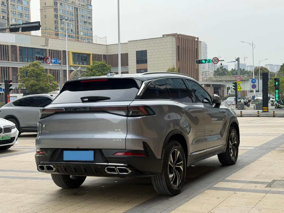 2023 BeiJing Auto X7 1.5T 188HP L4 7DCT,autocango,china used car exporter,china ev exporter,chinese used car exporter,chinese used ev exporter